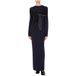 Moschino Robe en laine à superposer Bleu Taille : 38