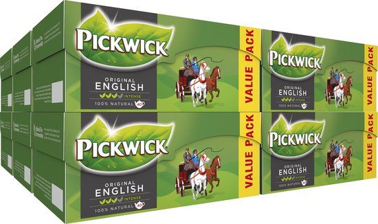 Pickwick English Zwarte Thee Voor Pot - 12 x 40 theezakjes