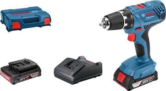 Bosch GSR 18V-21 Professional Cordless Drill Driver - Battery & Case Set