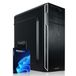 GREED® Intel Core 12th Gen - PC multimédia - Ordinateur rapide pour bureau et domicile - avec 4,3 GHz - 16 Go de RAM - 240 Go SSD + 1 To HDD - DVD+RW - USB3.0 - WLAN - Windows 11 Pro inclus