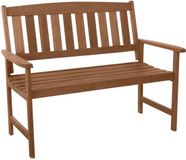 Lesliliving Tuinbank 120x66x93 cm teak look