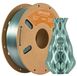 PLA Zijde Filament - 3D-printerfilament 1,75 mm - 1 kg spoel - Zijdeachtig, donkervert
