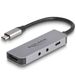 Delock 61064 interface hub USB 3.2 Gen 1 (3.1 Gen 1) Type-C Grijs