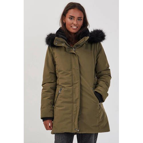 Cache Cache Sportieve Jas - Kaki