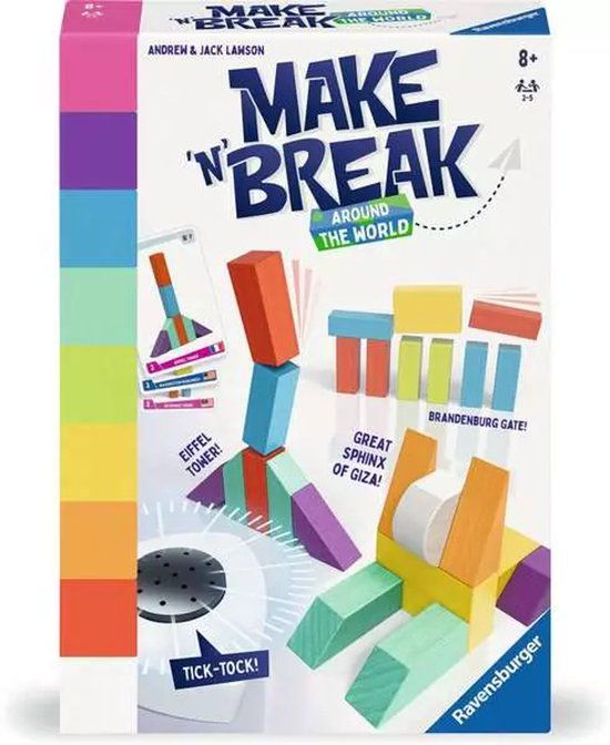 Ravensburger Make 'n' Break - Around the World