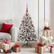 vidaXL Kunstkerstboom 120 cm 150 LED's Warmwit PVC en Staal