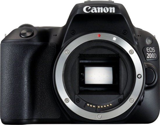 Canon EOS 200D - Zwart - Body