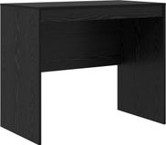 vidaXL Bureau Zwart Eiken 90 x 50 x 76 cm