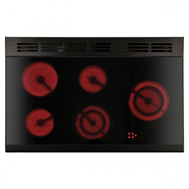 Falcon Professional + 110 Range-fornuis Elektrisch Inductiekookplaat 5 zones Crème