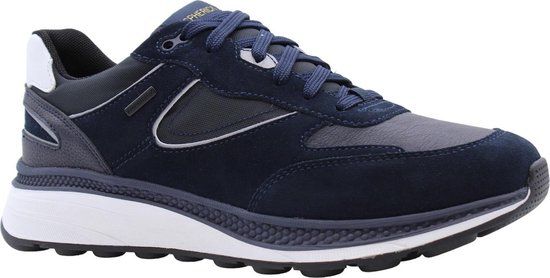 Geox U Spherica Actif X1 Sneakers Heren - Donkerblauw - Maat 45