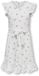 ONLY KIDS ONLY Jurk KOGHILLARY Midi-jurk Cloud Dancer Gebloemd Korte mouw V-hals Polyester 158/164