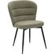 Chaise Losanna Verte, Lot De 2 Pièces, 58 X 60,5 X 85 Cm