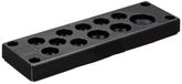 LAPP SKINTOP® MULTI Version 4 Meervoudige kabeldoorvoerplaat Klem-Ø (max.) 20 mm Plaatdikte (max.) 14 mm Polycarbonaat