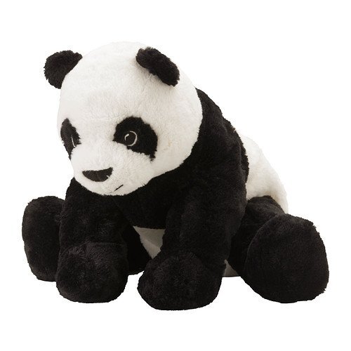 IKEA of Sweden IKEA KRAMIG Peluche panda, 30 cm - 302.213.16