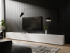 Mobistoxx KINGSTON Meuble tv-hifi 2 portes battantes 280 cm blanc mat
