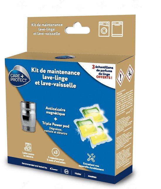 Care plus protect Hoover SMKFR01 ontkalker Huishoudelijke apparaten Tablet