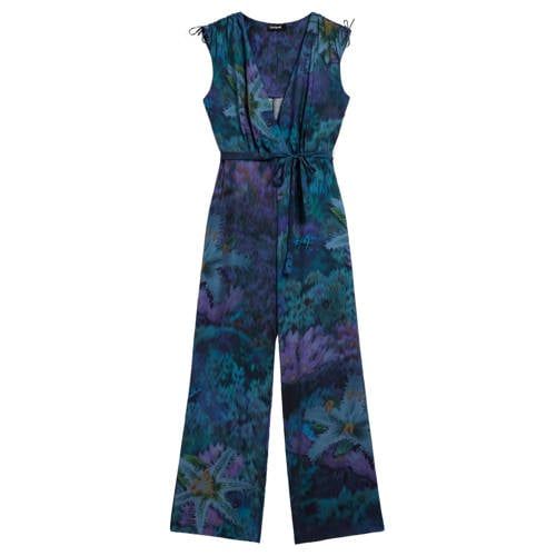 Desigual Dames jumpsuit Floresazul