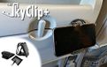 The SkyClip The SkyClip + Mobiele telefoon- en tablethouder voor reizen in het vliegtuig, thuis en op kantoor - Telefoonhouder tijdens de vlucht Compatibel met iPhone, Android, Kindle en tablets - Accessoires