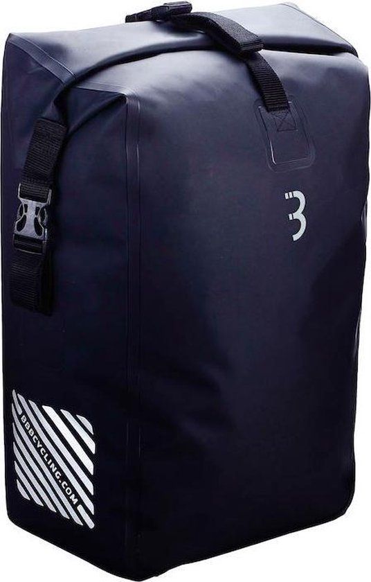 BBB Cycling BSB-132 PortoVault waterproof 25L - Black - Rear Pannier Bag
