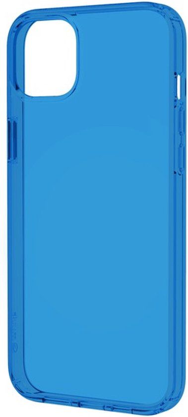 Muvit, Back Cover, Siliconen, Blauw, Geschikt voor Apple iPhone 14 Plus