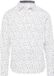 s.Oliver Chemise à manches longues, à fleurs, col classique, poche poitrine, coupe droite, 3XL, blanc