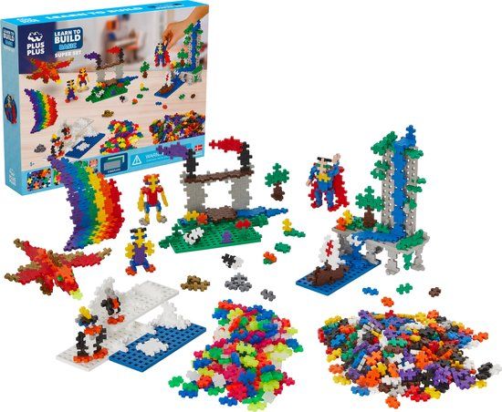 Plus-Plus Learn to Build 1200 stuks - 3811 - Bouwset - Vanaf 5 jaar