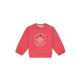 Babyface sweater met print - koraalrood