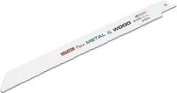 Kreator KRT033001 Zaagblad - Reciprozaag - Flex/Metaal/Hout - 225 mm - 14/10 TPI - 2 stuks