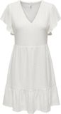 ONLY Onlsandra S/S V-hals Jurk Jrs dames Jersey jurk