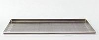 Pentole Agnelli Bakvorm en pizza, rechthoekig, microgeperforeerd, gat 2 mm van legering 3003, aluminium, 80 x 60 x 2 cm