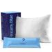 DreamyBlue Premium kussen om te slapen - Geraspte Memory Foam Fill [Verstelbare Loft] Wasbare hoes van bamboe afgeleid Rayon - voor zij-, rug-, buikslapers - CertiPUR-US gecertificeerd