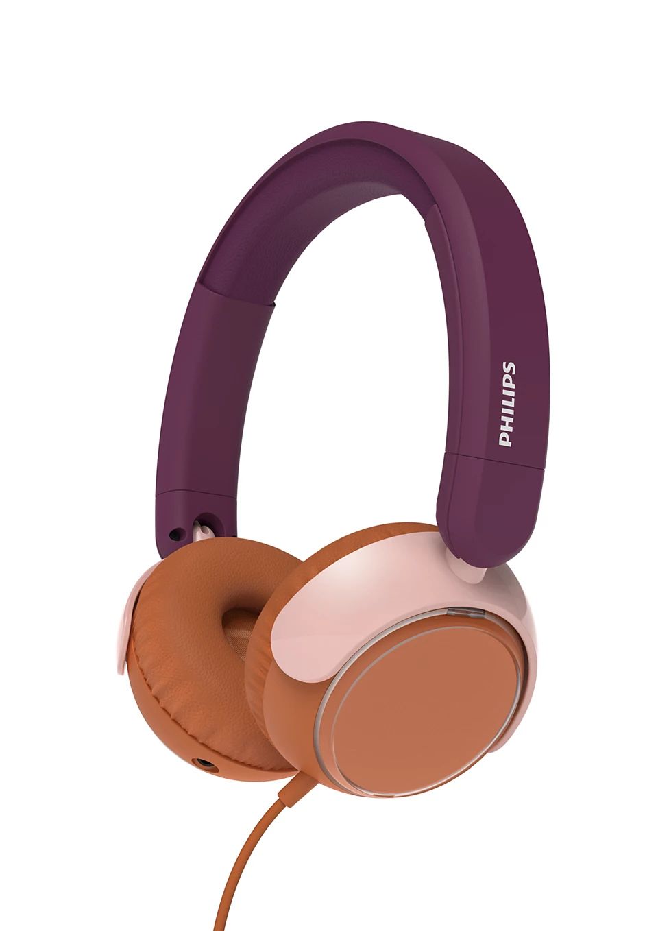 Philips Sound Philips TAK2000MP - On Ear Bedrade Hoofdtelefoon voor Kinderen - Oranje, Paars, Roze