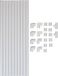 Max Hauri AG 174627 Gestion de câbles Blanc Bande adhésive 40 mm x 15 mm x 12 mm