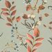 A.S. Création Anna D'Andrea Vliesbehang Botanisch & Tropisch Bloemen & Bladeren Grijs Groen Rood Bruin 1005 x 53 cm