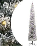 vidaXL Kunstkerstboom Groen 300 cm PVC en Staal en Kunststof