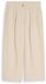 Tom Tailor Culotte broek met linnen - Sand stone beige melange - W40 X L28