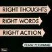 Bertus Distributie Franz Ferdinand - Right Thoughts, Right Words, Right Action (Limited Edition)