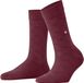 Burlington Structured Dot gedessineerd katoen sokken dames rood - maat 36-41