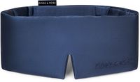 Dore & Rose - Slaapmasker - Oogmasker - Zijden Slaapmasker Voor Mannen en Vrouwen - Deep Sleep Mask - Eye Mask - Verduisterend - Wallen - Donkerblauw - Nº 65 Ciel Nocturne