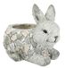 Flair Flower Magnesia konijnenbloempot, 21 x 33 x 27 cm, decoratieve bloempot voor vetplanten, tuindecoratie, terrasdecoratie, haas