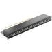 deleyCON CAT 6 Patchpanel Distributiepaneel 24-Poorts - Desktop 19 Inch Rackmount Servermontage - RJ45 - Afgeschermd - TIA568A TIA568B Zwart