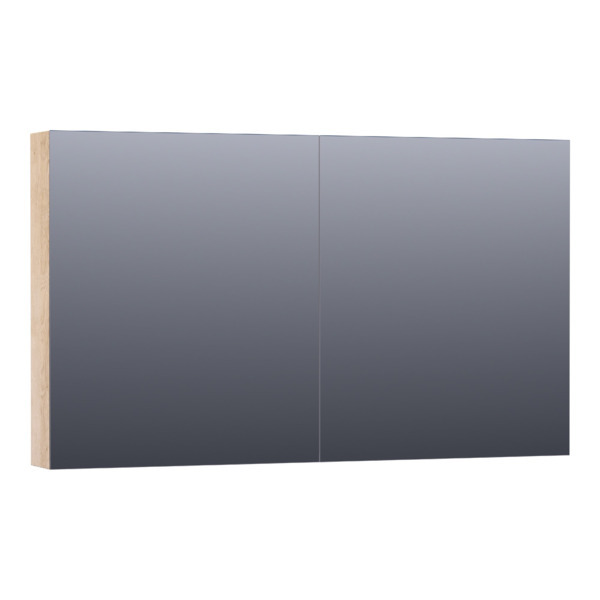 Saniclass Plain Spiegelkast 119x70x15cm Legno Calore SK-PL120LC