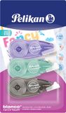 Pelikan blanco® Fancy roller, 3 correctierollers