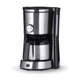 Severin KA 4845 Filter Coffee Machine - 1L - Thermos Jug - Black/Stainless Steel