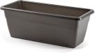 PLASTICFORTE Jardinière - Anthracite Gris - Rectangulaire - 40 x 18 x 15 cm - Jardinière de balcon