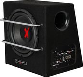 Excalibur Excalibur X801BA - Subwoofer Auto met Versterker - 8 Inch Auto Subwoofer - Actieve Subwoofer Kist - 1100 Watt