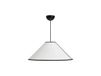 HAY Suspension Ava, Ø 60 cm, blanc/noir, E27