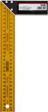 Merkloos / Sans marque Kwb Duitsland Gmbh Winkelhaak - geel - 30 cm - platte haak - zwaaihaak - aftekenen - meten - handgereedschap - gereedschap