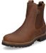 Panama Jack Francesca Igloo B5 NAPA Chelsea Boots Dames Leer Wol Bruin
