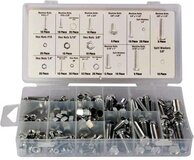 Assortimentsdoosje bouten en moeren 240 delig